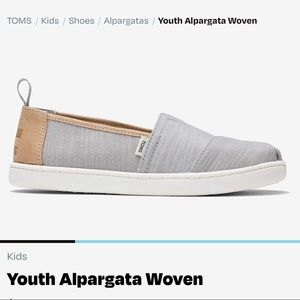 Kids/Youth Alpargata Woven TOMS